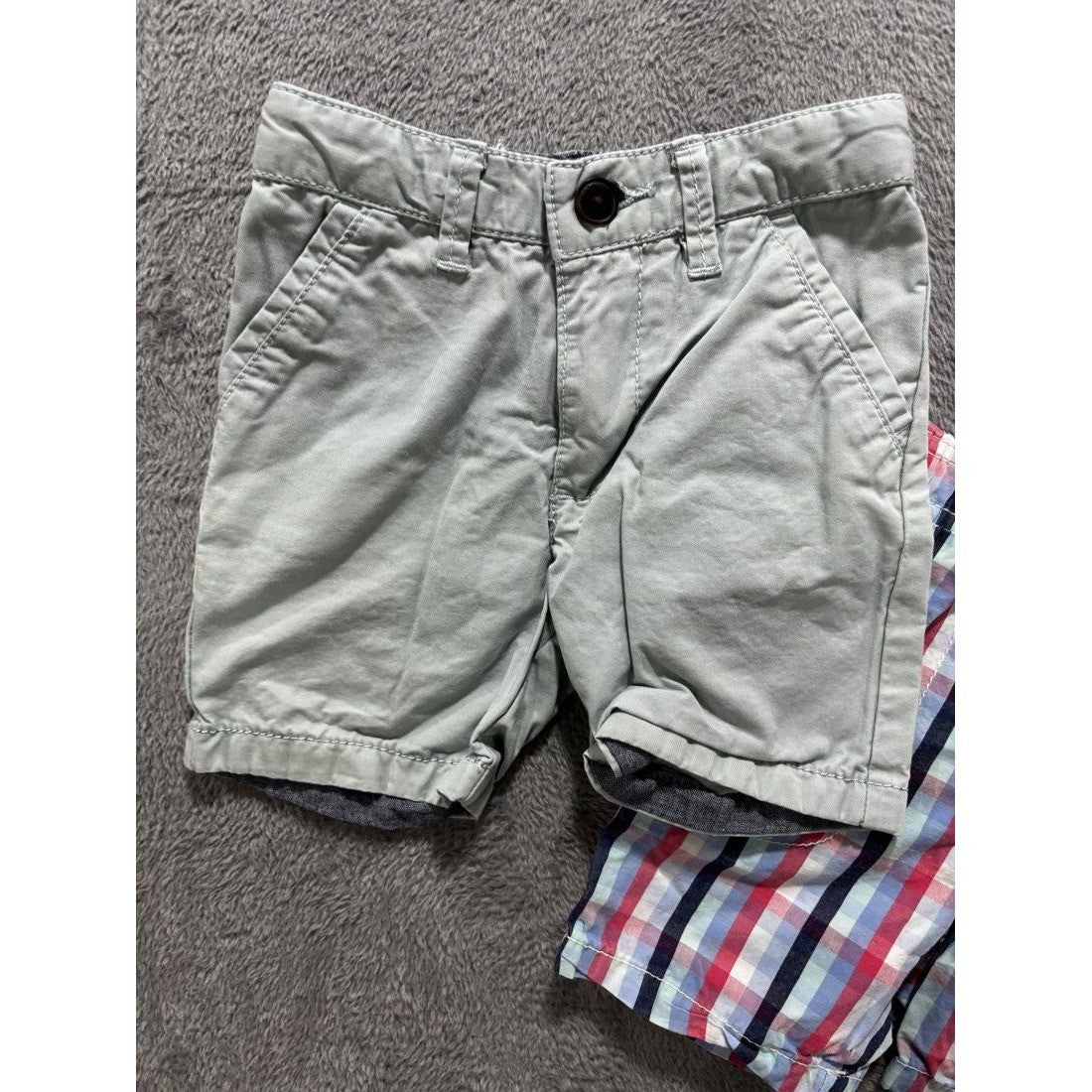 Baby Boy Pink Polos & Plaid Shorts Lot 7 Pieces 18M, photo 13 of 16