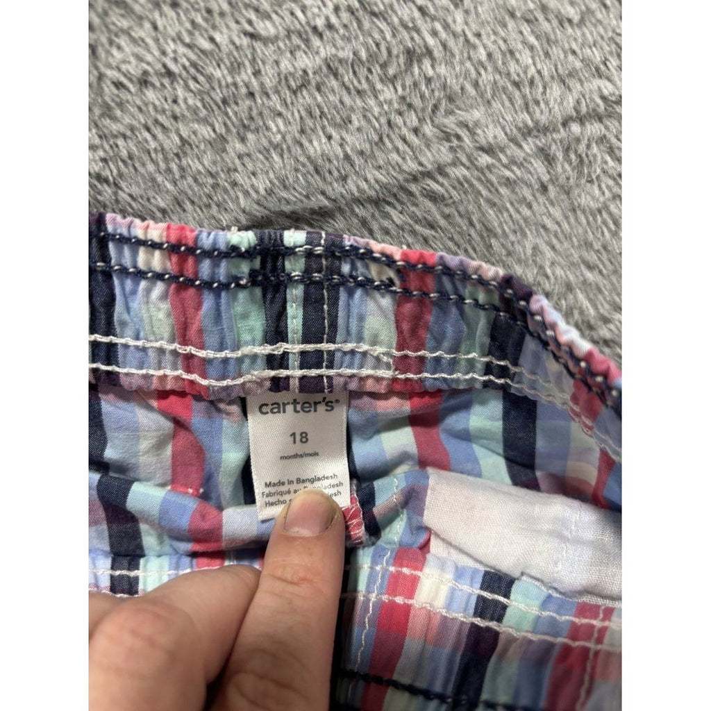 Baby Boy Pink Polos & Plaid Shorts Lot 7 Pieces 18M, photo 16 of 16
