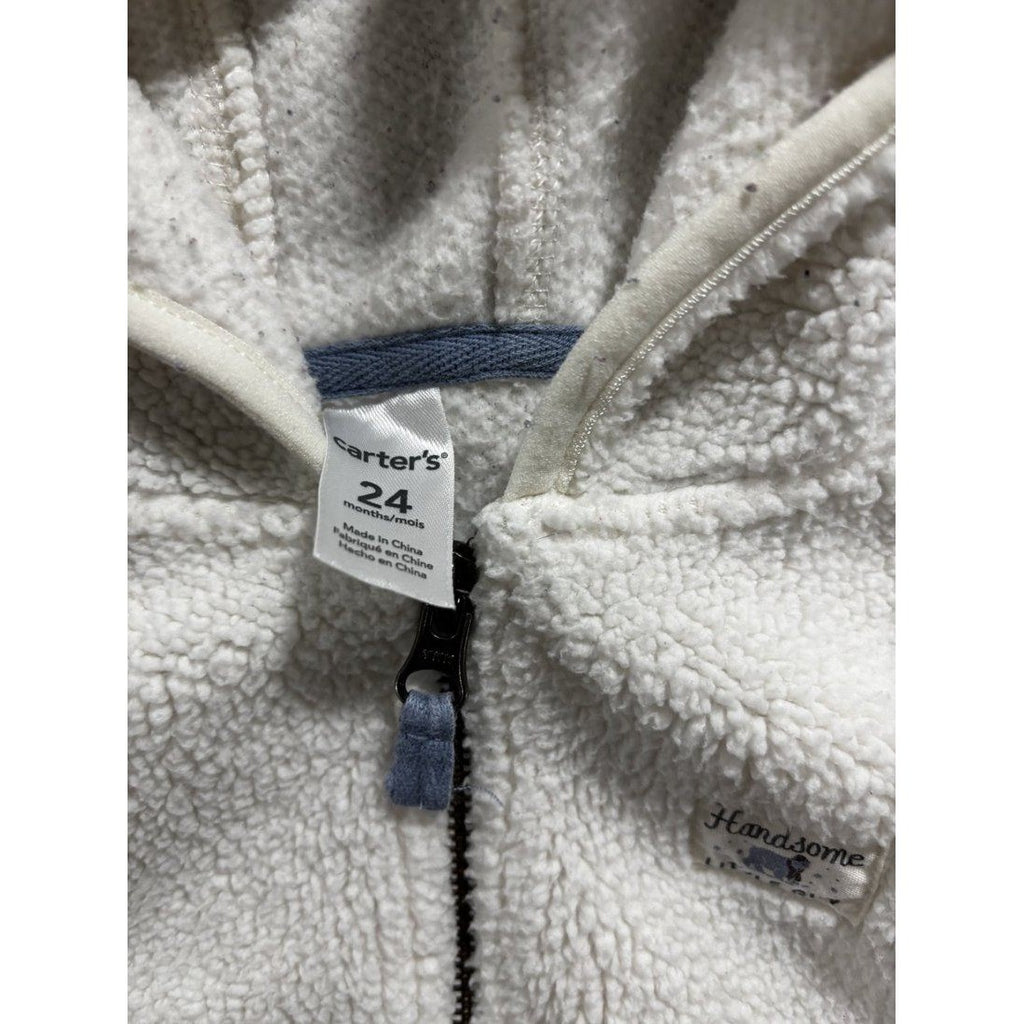 Carter's Baby Boy Hoodie & Sweater Lot 2 Pieces 24M, photo 5 of 6