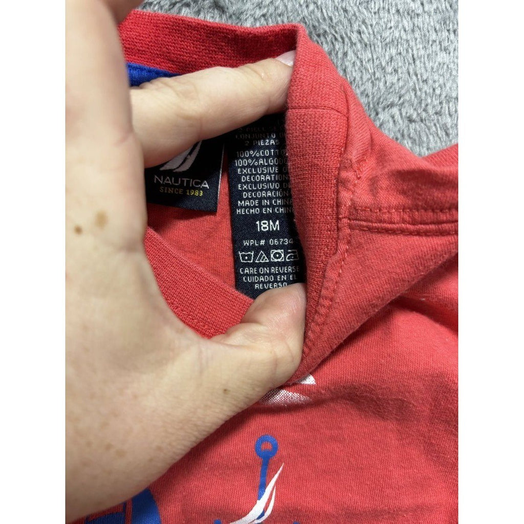 Baby Boy Red Mickey Polo & Shorts Lot 5 Pieces 18M, photo 3 of 11