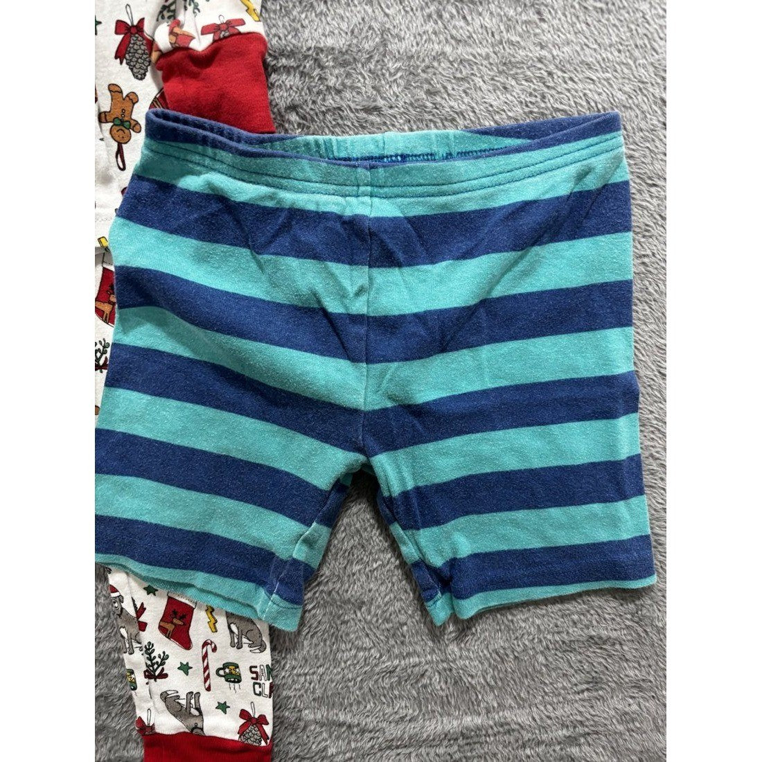 Toddler Boy Christmas Pajamas & Tee Lot 6 Pcs 4T, photo 8 of 13