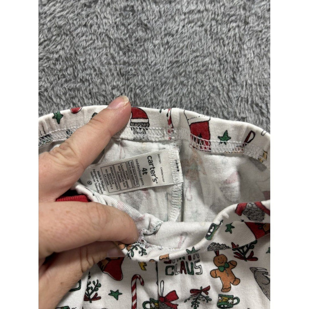 Toddler Boy Christmas Pajamas & Tee Lot 6 Pcs 4T, photo 13 of 13