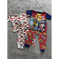 Toddler Boy Paw Patrol & Spidey Pajamas Lot 4 Pcs 2T