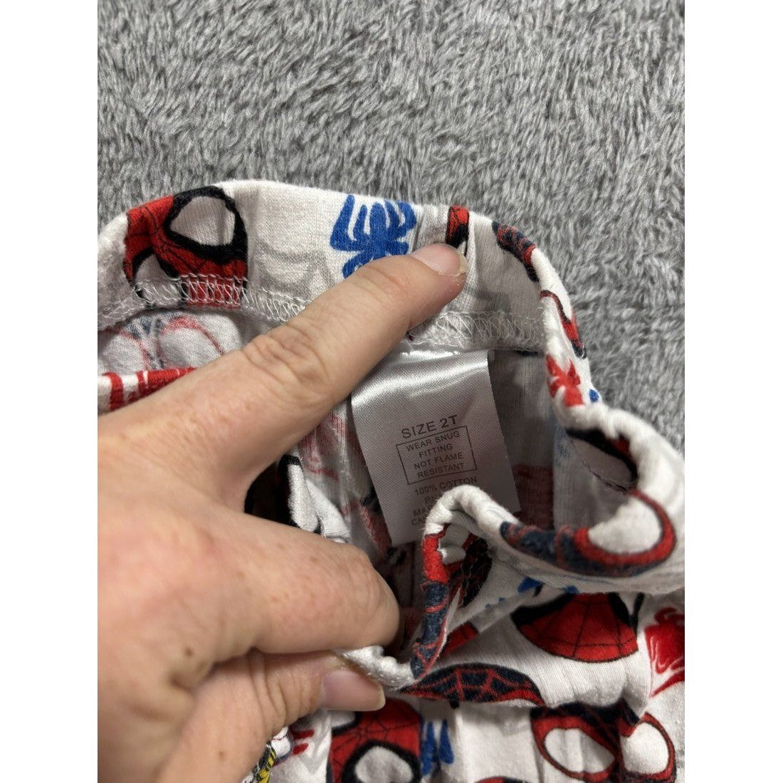 Toddler Boy Paw Patrol & Spidey Pajamas Lot 4 Pcs 2T, photo 9 of 9