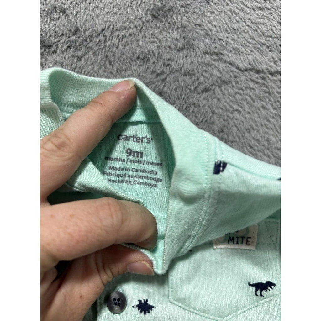 Carter's Baby Boy Dino Hoodies & Pants Lot 8 Pcs 9M, photo 3 of 17