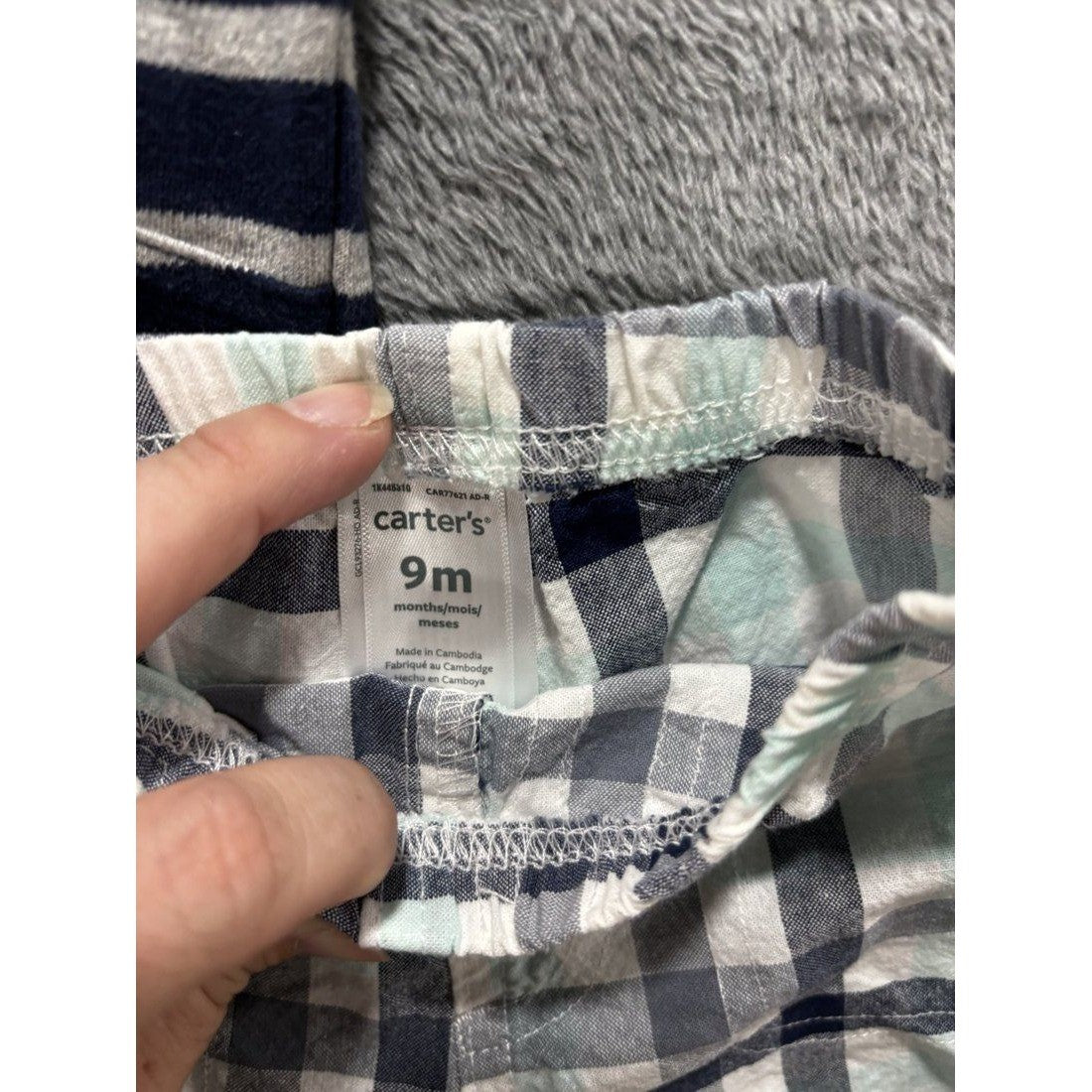 Carter's Baby Boy Dino Hoodies & Pants Lot 8 Pcs 9M, photo 7 of 17