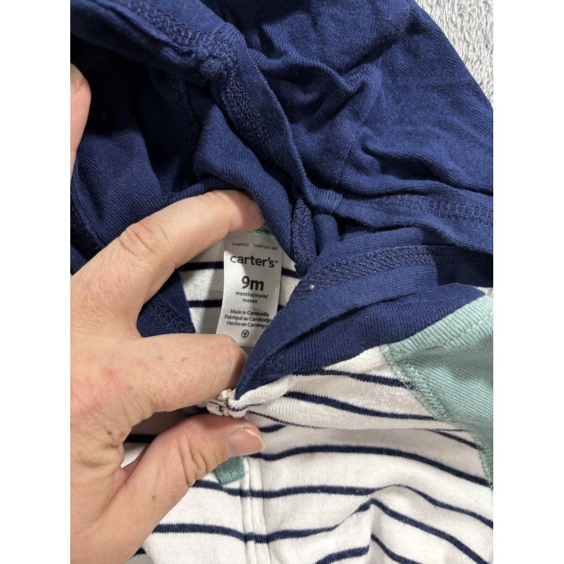 Carter's Baby Boy Dino Hoodies & Pants Lot 8 Pcs 9M, photo 9 of 17