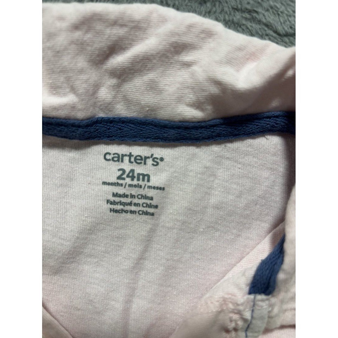 Carter's Baby Pink Polo & Shorts Lot 4 Pieces 24M, photo 3 of 9