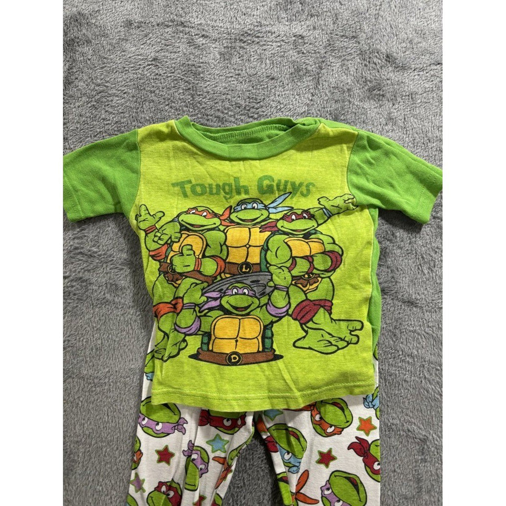 Baby Boy Batman & Ninja Turtle Pajamas Lot 4 Pcs 24M, photo 6 of 9