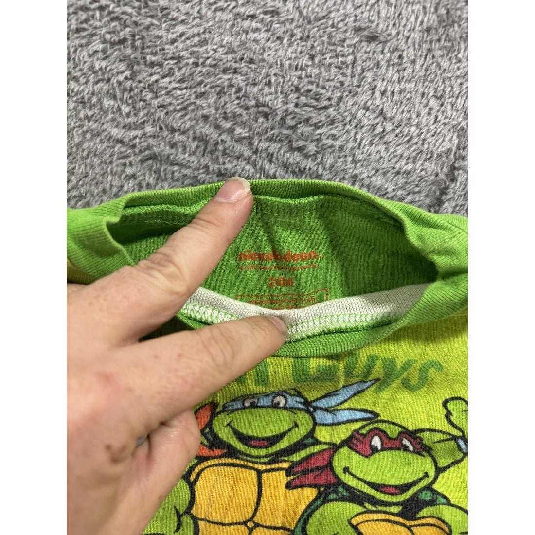 Baby Boy Batman & Ninja Turtle Pajamas Lot 4 Pcs 24M, photo 7 of 9