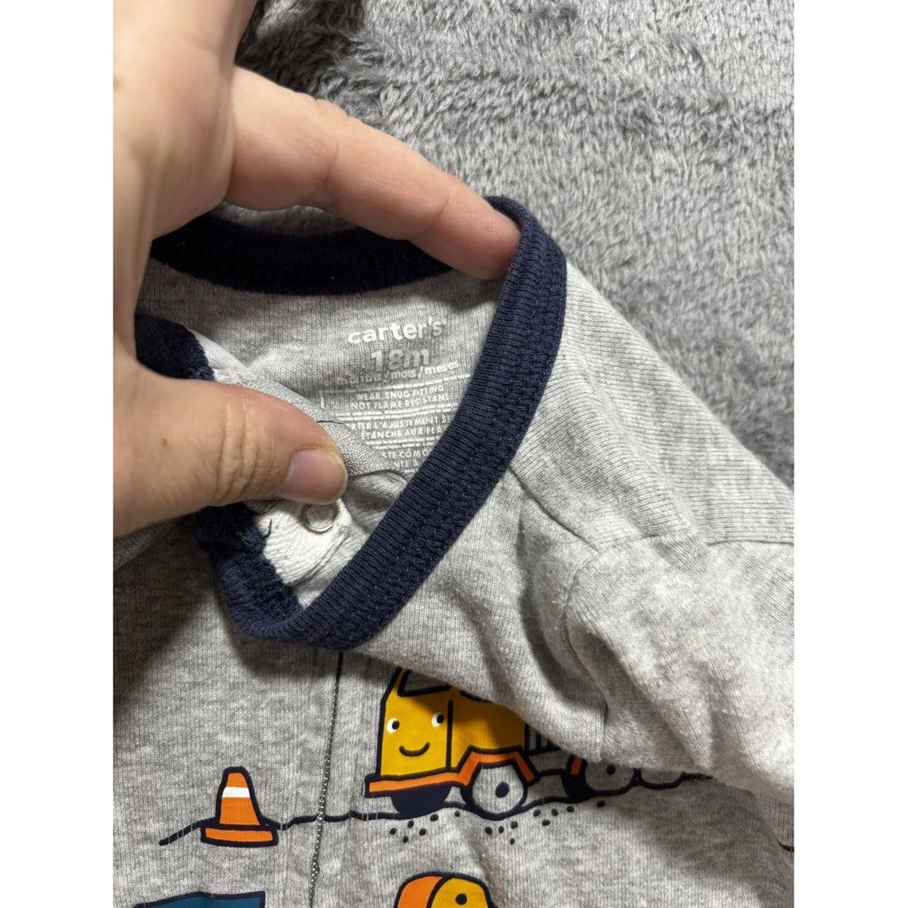 Baby Boy Bodysuits & Truck Sleeper Lot 4 Pcs 18M, photo 9 of 9