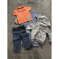 Carter's Baby Boy Fair Isle Hoodie Lot 4 Pcs 18M