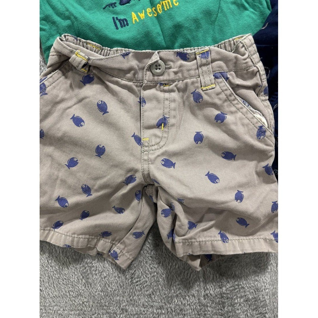 Carter's Baby Boy Paisley Shirt & Tee Lot 4 Pcs 24M, photo 2 of 9