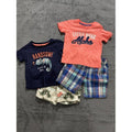 Baby Boy Aloha Tees & Swim Trunks Lot 4 Pcs 18M