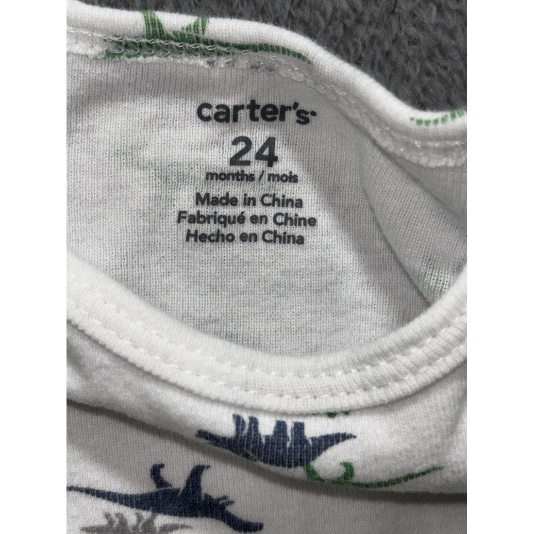 Carter's Baby Boy Dinosaur Hoodie Lot 5 Pcs 24M, photo 17 of 21