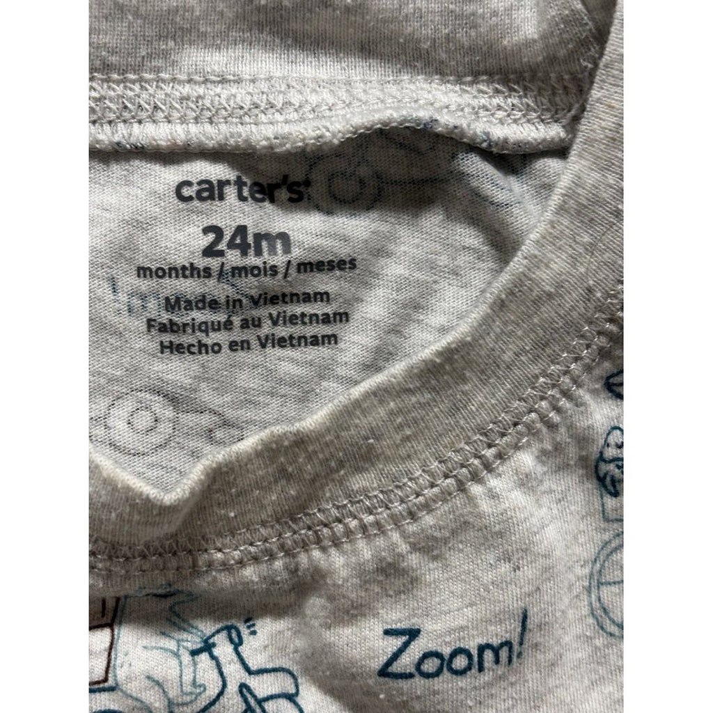 Baby Boy Fleece Hoodie & Bodysuit Lot 4 Pcs 24M, photo 9 of 20