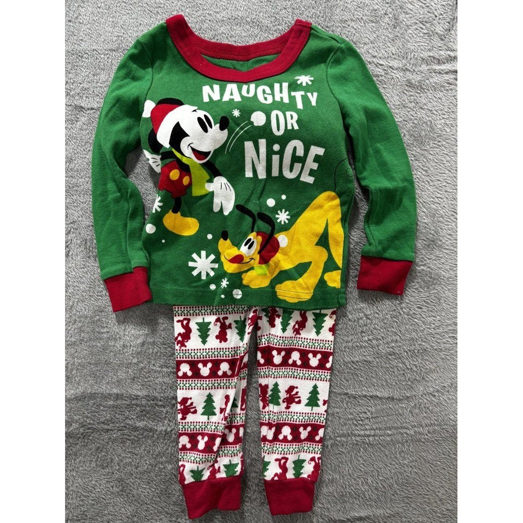 Toddler Boy Mickey & Shark Pajamas Lot 4 Pcs 2T, photo 2 of 14