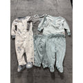 Carter's Baby Boy Blue Sleeper & Pants Lot 5 Pcs 9M