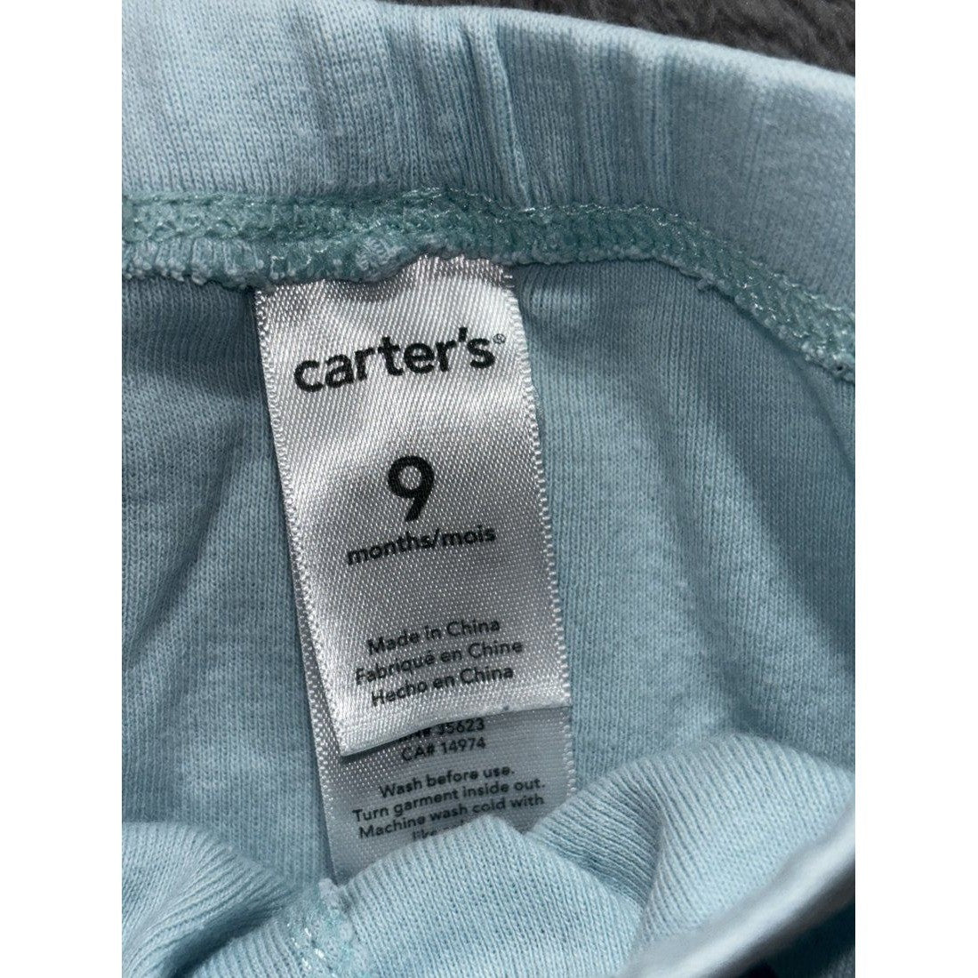 Carter's Baby Boy Blue Sleeper & Pants Lot 5 Pcs 9M, photo 17 of 23