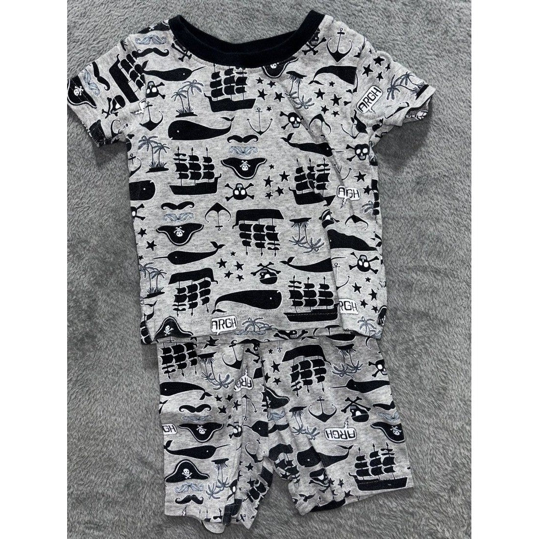 Carter's Baby Boy 3 Pajama Sets Lot 6 Pcs 18M, photo 7 of 16
