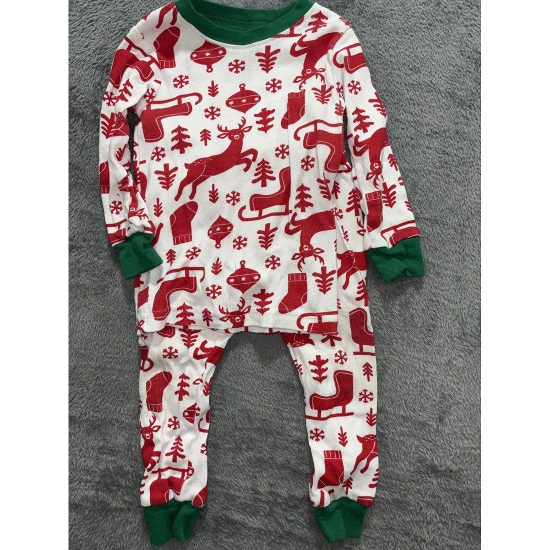 Carter's Baby Boy 3 Pajama Sets Lot 6 Pcs 18M, photo 12 of 16