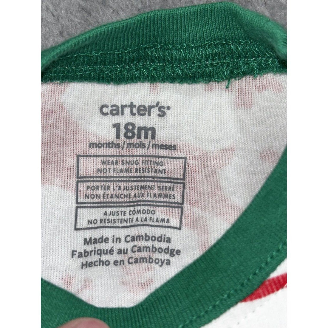 Carter's Baby Boy 3 Pajama Sets Lot 6 Pcs 18M, photo 14 of 16