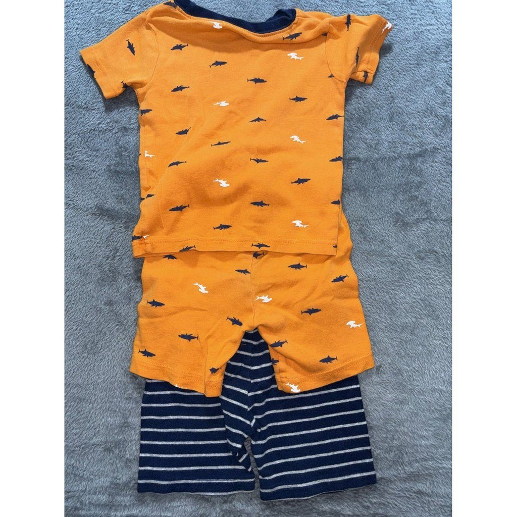 Carter's Toddler Boy Shark & Gator PJs Lot 6 Pcs 2T, photo 7 of 13