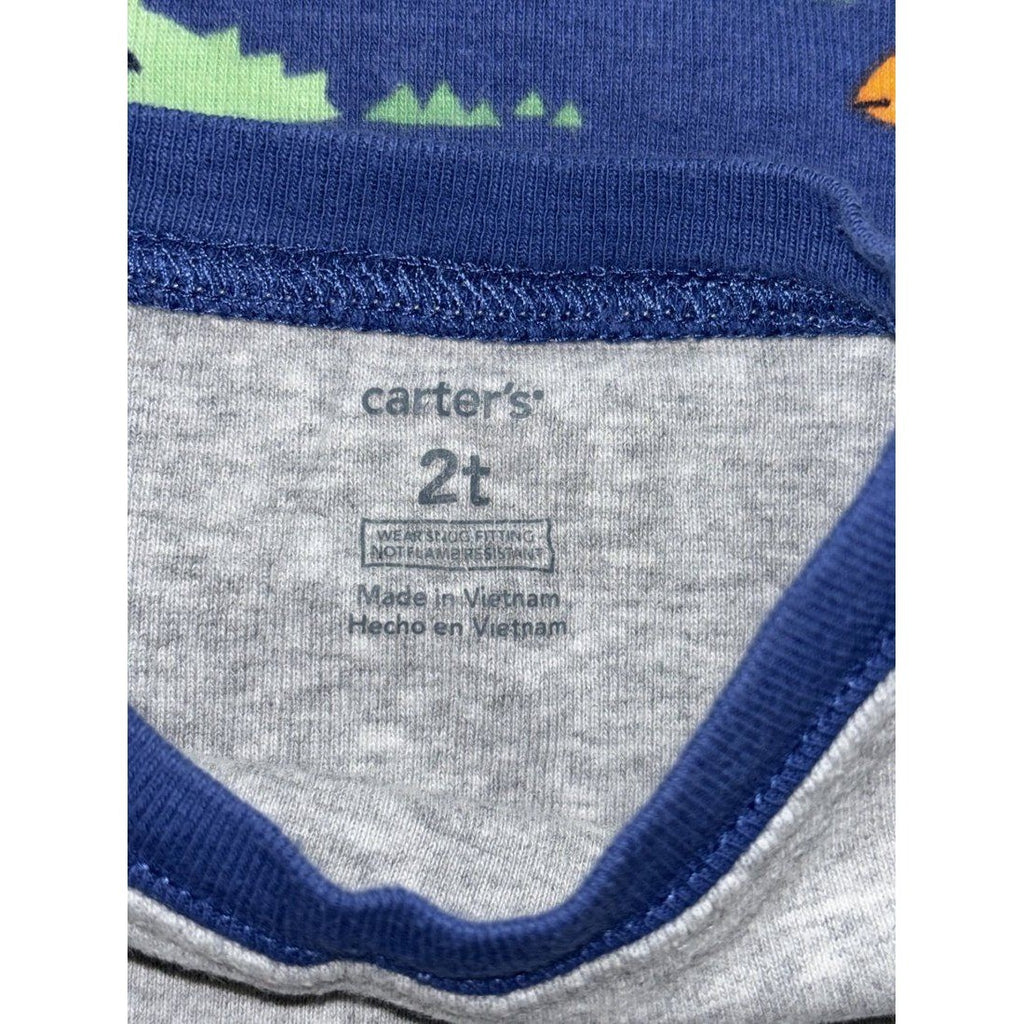 Carter's Toddler Boy Shark & Gator PJs Lot 6 Pcs 2T, photo 11 of 13