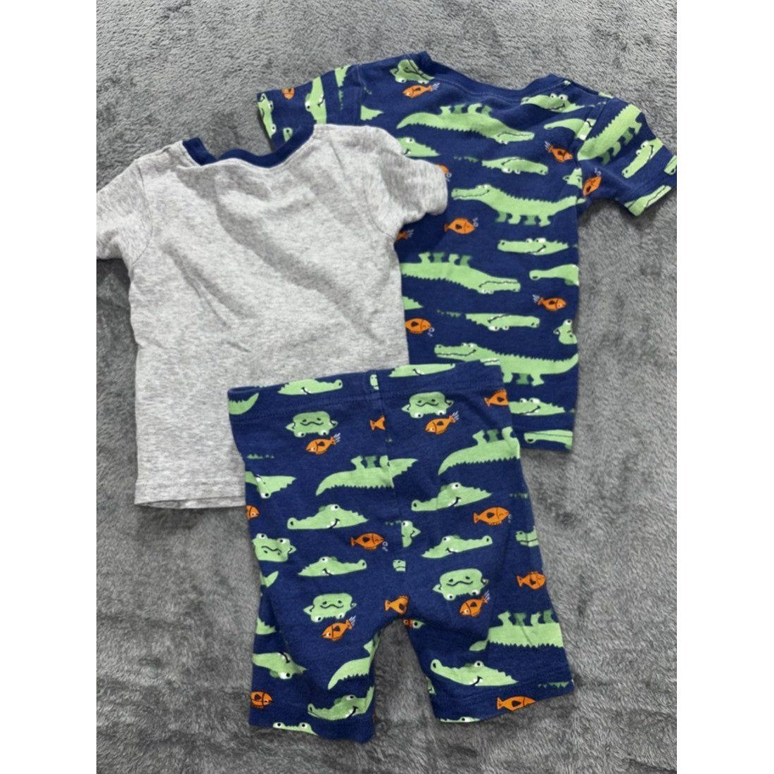 Carter's Toddler Boy Shark & Gator PJs Lot 6 Pcs 2T, photo 13 of 13