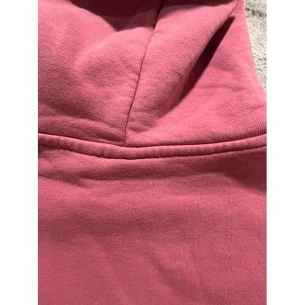Adidas M Pink Hoodie Womens Trefoil Pullover Sweatshirt Athleisure Casual Logo