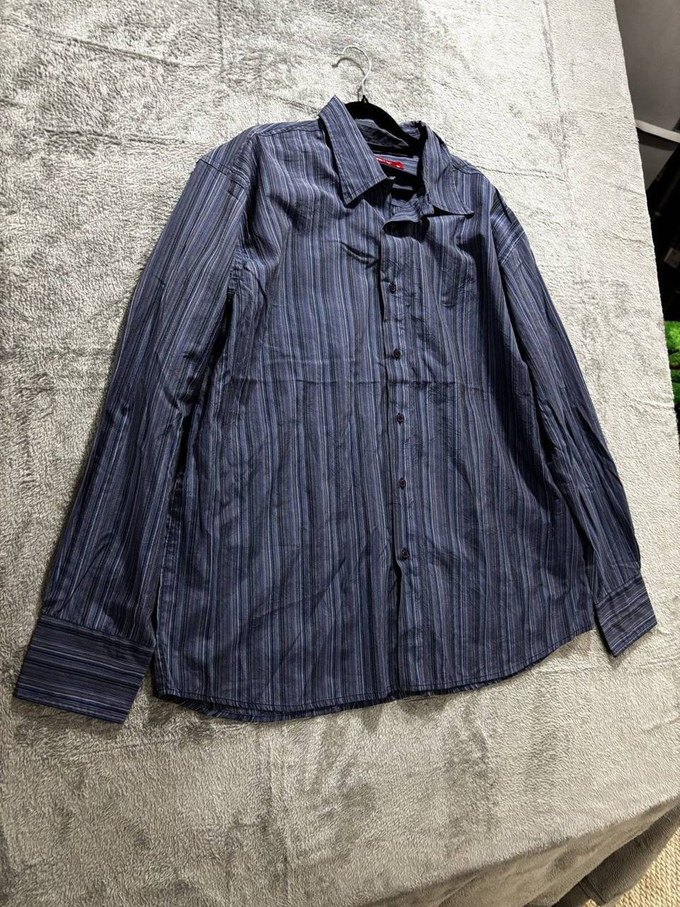Report Collection Men's Blue Stripe Shirt Size XL, photo 3 of 9