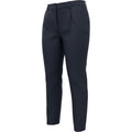 Evan-Picone Womens Pleated Dress Pants Size 16 Navy Pinstripe Career Slacks