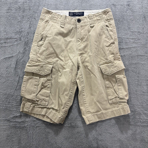 American Eagle 26 Khaki Tan Cargo Shorts Mens Casual Summer Utility Streetwear