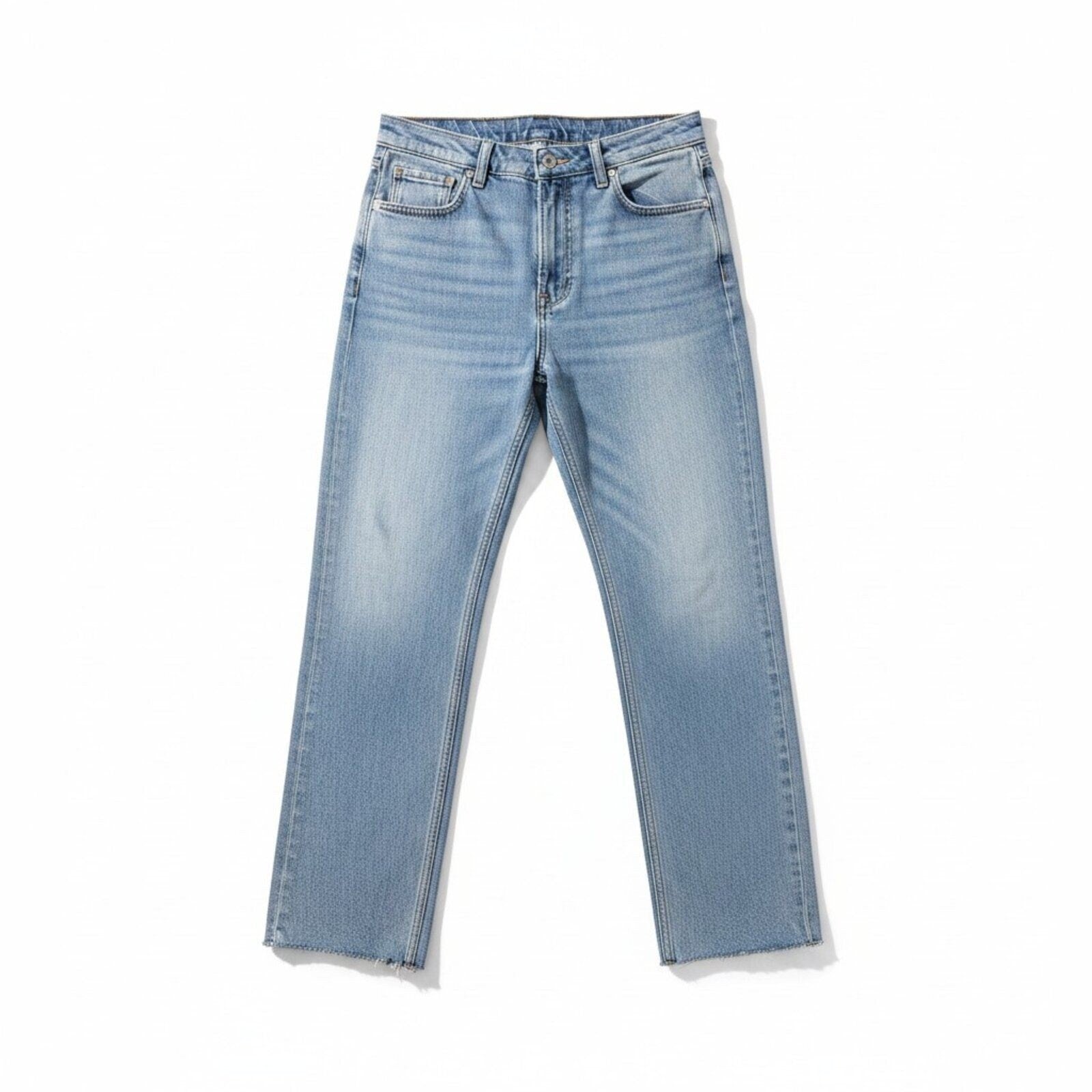 Hollister Womens 11R Blue Ultra High-Rise Mom Jean Vintage Casual Denim Pants