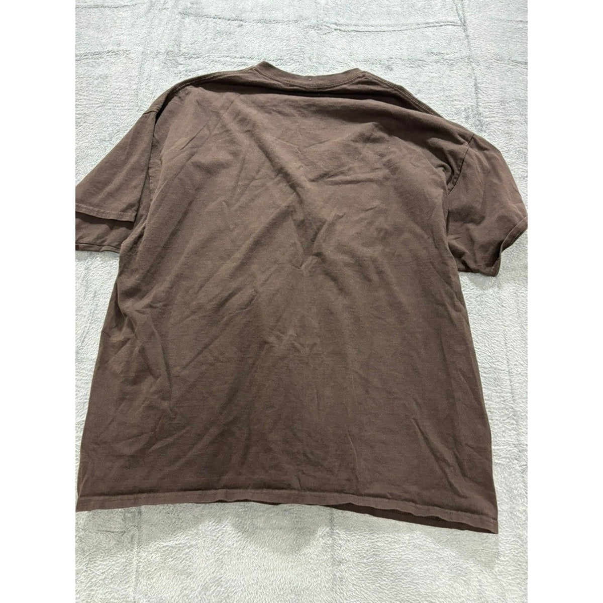 Riot Society T Shirt Men XXL Brown Skull Rose Graphic Cotton Short Sleeve
