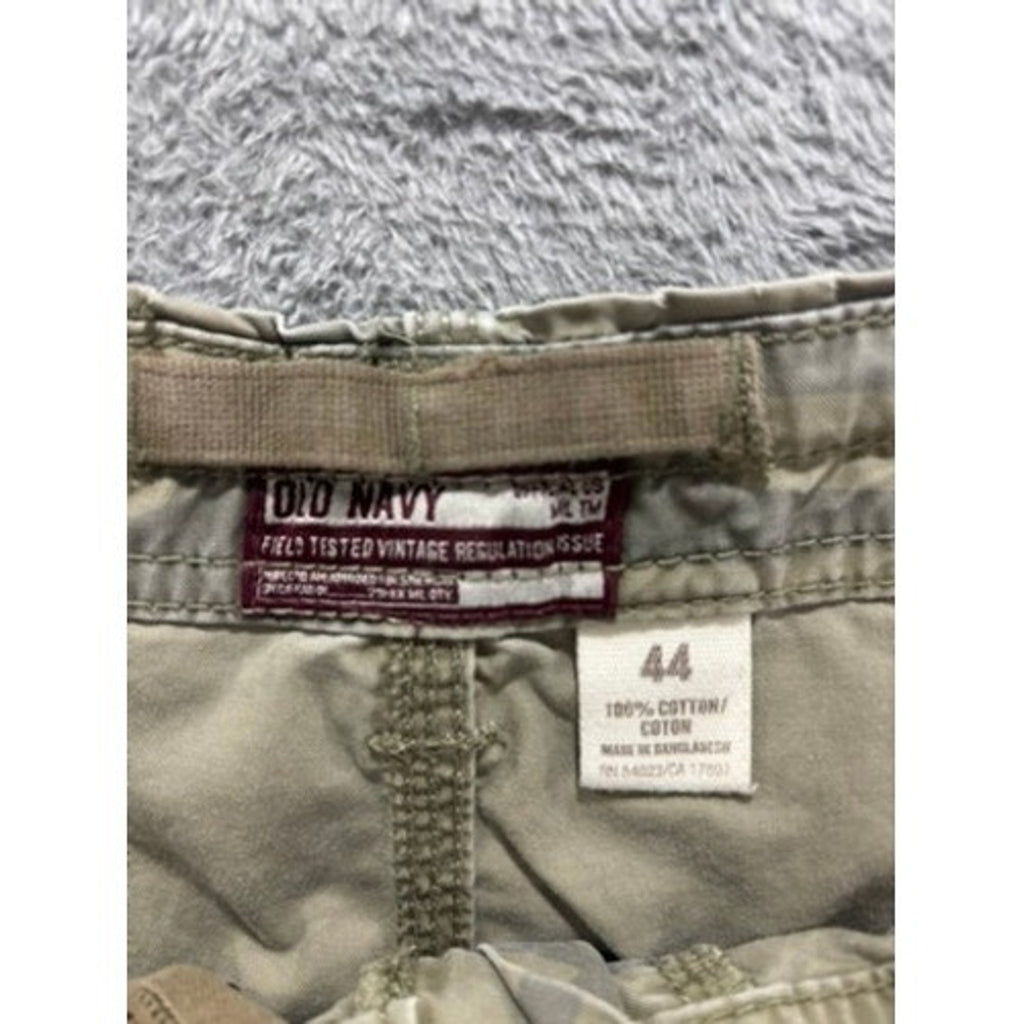 Old Navy Cargo Shorts Mens Size 44 Camo Military Utility Casual Streetwear