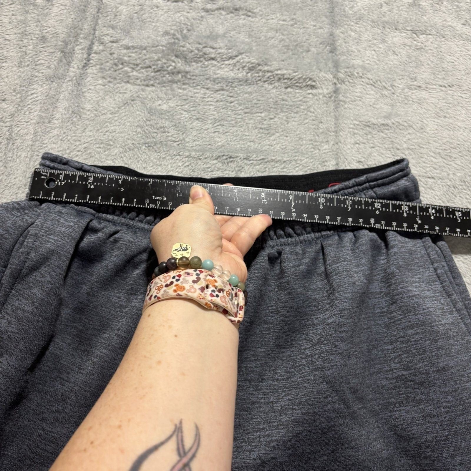 AND1 Mens M Charcoal Gray Jogger Sweatpants Athleisure Casual Activewear