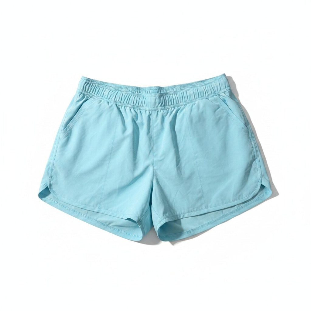 Lands' End 16W Light Blue Womens Board Shorts Casual Athleisure Active