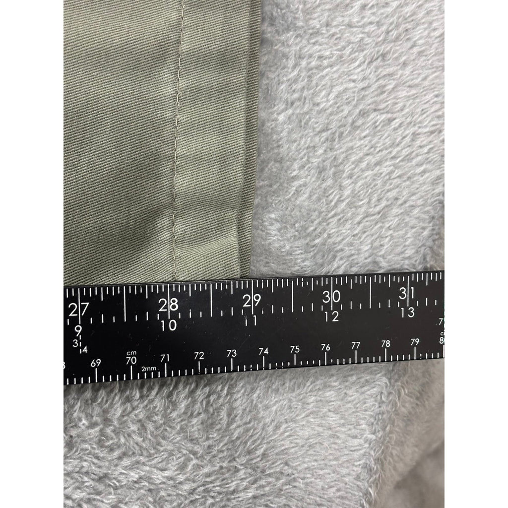 Haggar Black Label 36x32 Olive Green Chino Pants Mens Casual Preppy Vintage
