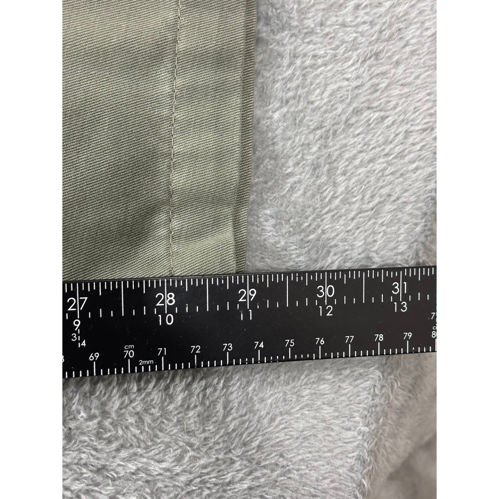 Haggar Black Label 36x32 Olive Green Chino Pants Mens Casual Preppy Vintage