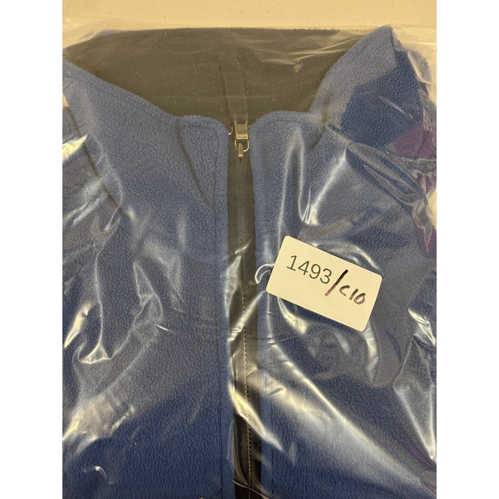 Nautica XL Blue Quarter Zip Fleece Pullover Mens Casual Cozy