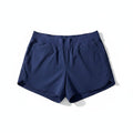 Lands' End Womens XL Navy Blue Athletic Shorts Casual Athleisure Activewear