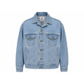 Vintage Pepsi Denim Trucker Jacket Light Wash 90s Promo Adult Large Cotton Blue