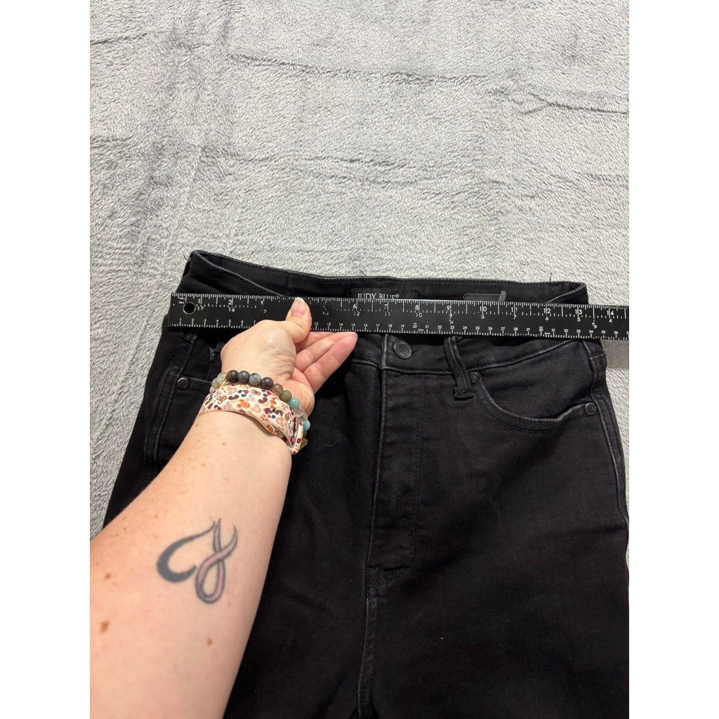 Judy Blue 9/29 Black Skinny Jeans Womens Casual Minimalist Skinny Fit Denim