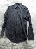 DKNY Men's Black Slim Fit Dress Shirt Size M