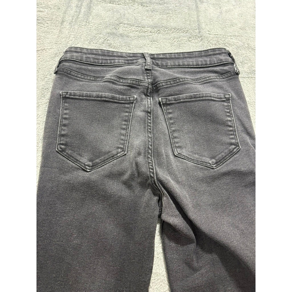 Old Navy 6 Womens Black Rockstar Super Skinny Jeans Extra High Rise Boho Casual