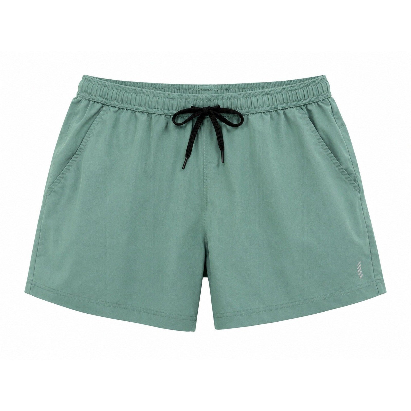 Balance Collection Mens Sage Green Athletic Running Training Shorts Size L