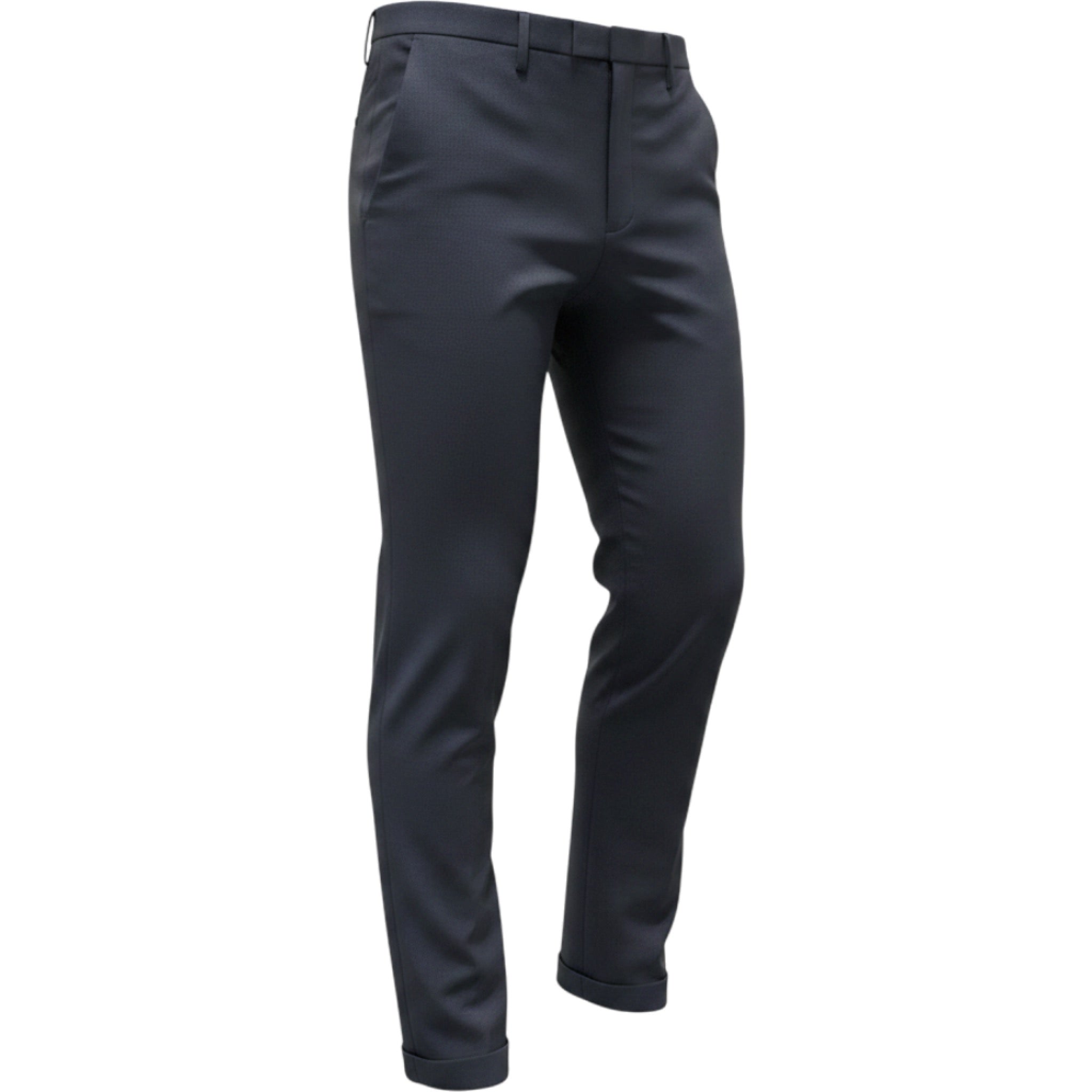 NWT Banana Republic Navy Dress Pants Mens 35 Slim Fit Stretch Career Chinos