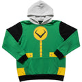 Marvel Loki Hoodie Womens XL Green Cosplay Sweatshirt Her Universe Graphic