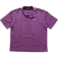 Donald Ross Golf Polo Shirt Mens XXL Pink Blue Striped Performance Stretch